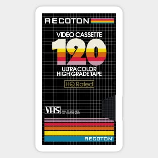 RECOTON VHS Sticker